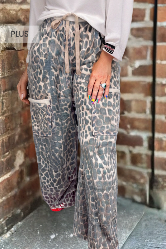 Plus Size Leopard Print