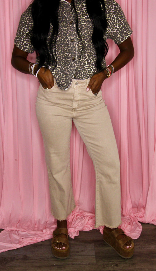 Khaki Zanana Pants